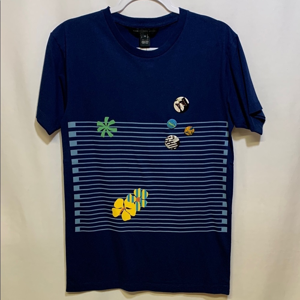 Marc By Marc Jacobs Blue T-Shirt